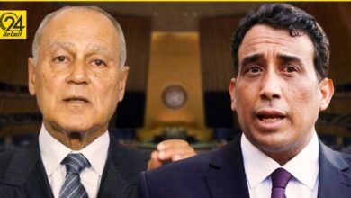 أبو الغيط يبحث مع المنفي تداعيات سحب الثقة من الحكومة