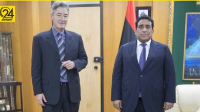 خلال لقائه بـ«المنفي».. «السفير الألماني»: أكدنا على ضرورة الالتزام بالانتخابات في موعدها المحدد