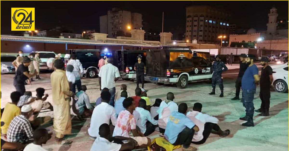 ضبط 69 مهاجرا غير شرعي بالمدينة القديمة في طرابلس