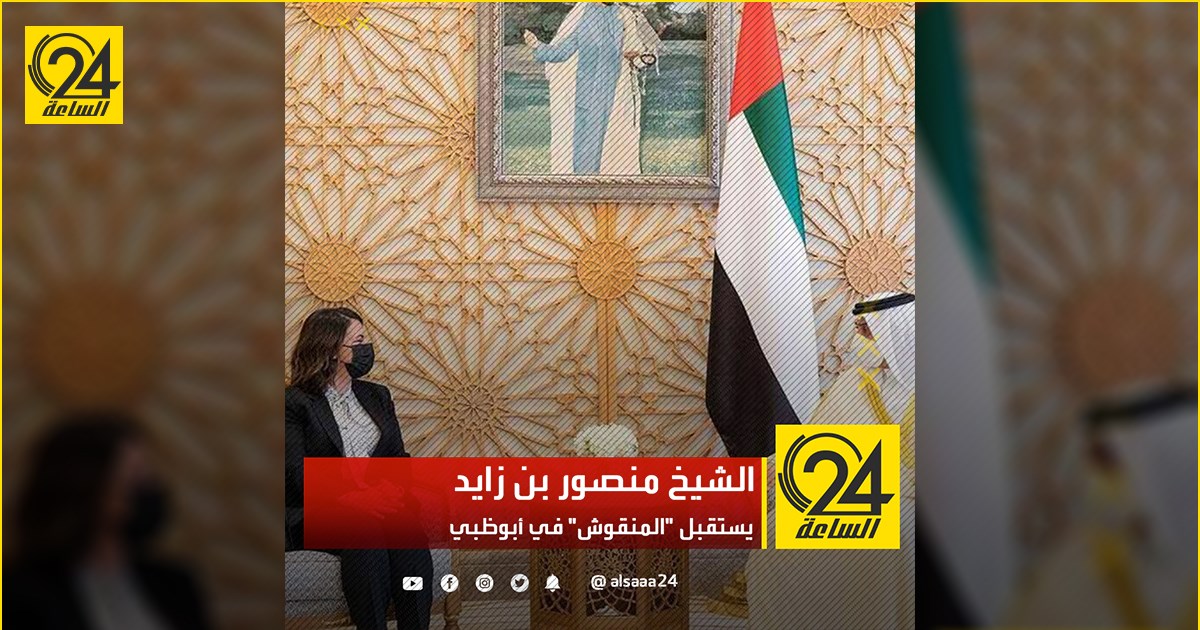 الشيخ منصور بن زايد يستقبل "المنقوش" في أبوظبي