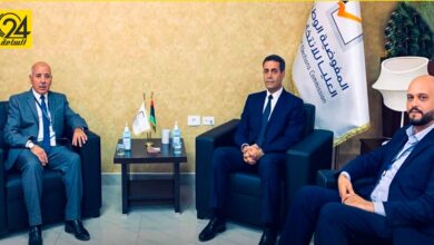 القماطي: ناقشت مع السائح المساهمة في البناء الديمقراطي بهذه المرحلة الحساسة من تاريخ ليبيا