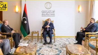 «المشري» و«الحصادي» لـ«بعثة الصليب الأحمر»: نتمسك بالتعاون معكم لحماية المدنيين