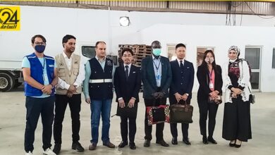 السفير الياباني يزور الهيئة الليبية للإغاثة والمساعدات الإنسانية