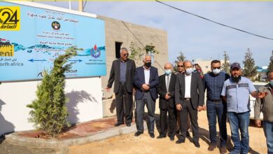 شركة إيني الإيطالية تفتح محطة تحلية في صبراتة