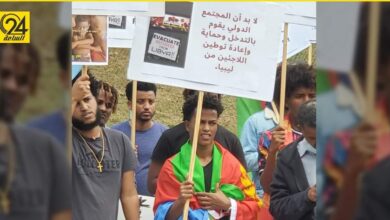 احتجاجات بجنيف تطالب الأمم المتحدة بحماية المهاجرين في ليبيا