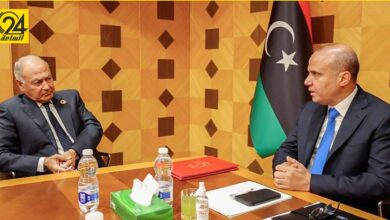 اللافي لـ«أبوالغيط»: ليبيا دخلت تاريخ جديد بـ«مؤتمر مستقبل ليبيا»