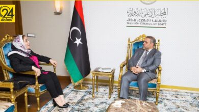 «المشري» لـ«طرمال»: دعم المرأة الليبية يجب أن يكون مشروطًا بعدم مخالفة الشريعة