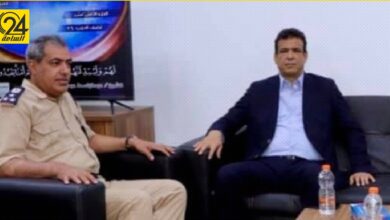 مدير أمن سبها يبحث مع "أبو جناح" أبرز المشاكل الأمنية بالجنوب