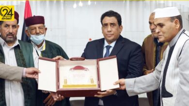 خلال زيارته المدينة.. أحد أعيان المرج لـ"المنفي": الانتخابات خط أحمر