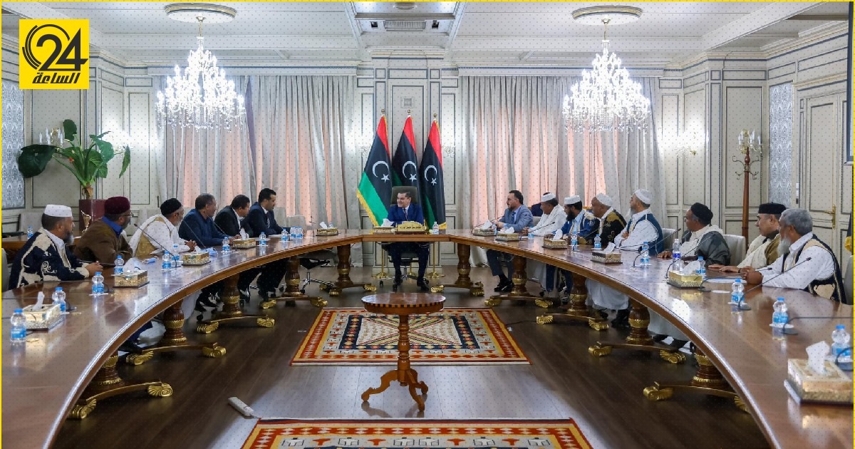 "الدبيبة" يلتقي أعيان " المشاشية" لبحث مشاكل مناطقهم