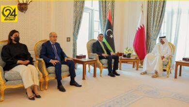 بحضور الصديق الكبير.. الدبيبة يناقش مع رئيس الوزراء القطري «التعاون في مجال الكهرباء»