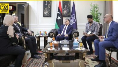 "مازن" يبحث مع القائم بأعمال السفارة المجرية التعاون الأمني بين البلدين