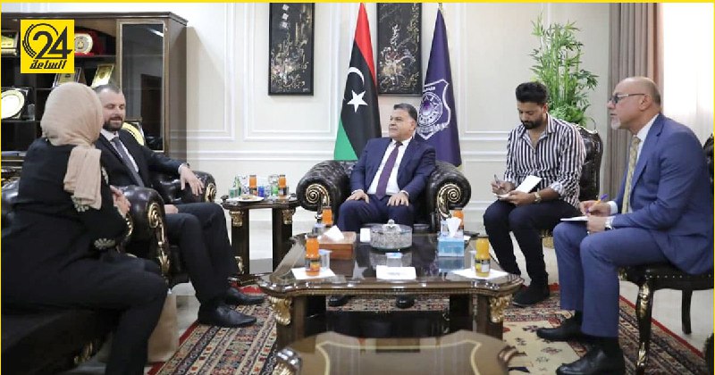 "مازن" يبحث مع القائم بأعمال السفارة المجرية التعاون الأمني بين البلدين