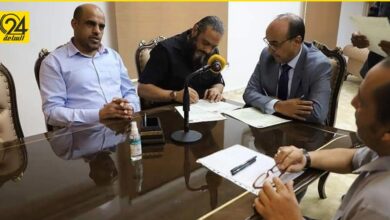 وزارة الرياضة تستلم مقرها بمنطقة الحدائق بنغازي من الإدارة العامة للبحث الجنائي