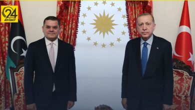الدبيبة يطلع أردوغان على آخر المستجدات الليبية