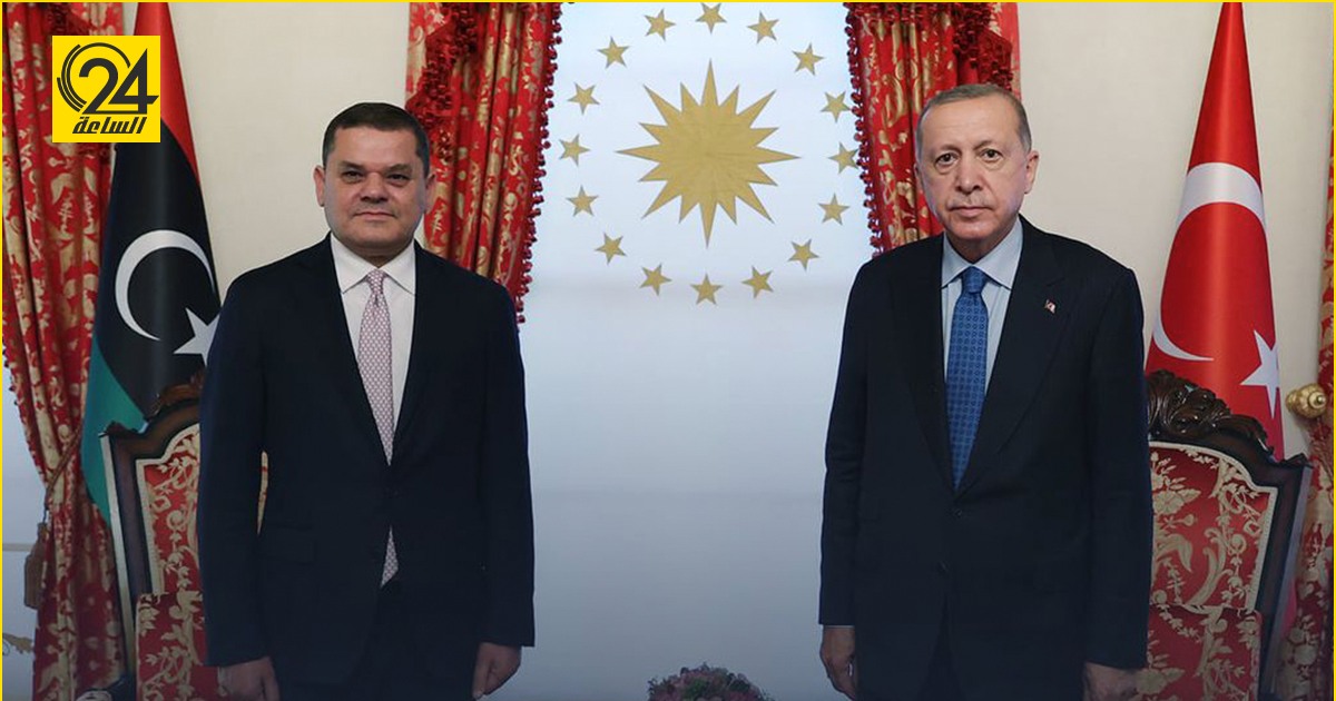 الدبيبة يطلع أردوغان على آخر المستجدات الليبية