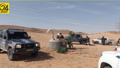 استئناف ضخ المياه والتعبئة عبر المسار الأوسط المغذي لهذه المناطق