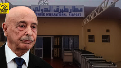 عقيلة صالح: يجب فتح مطار طبرق بشكل عاجل