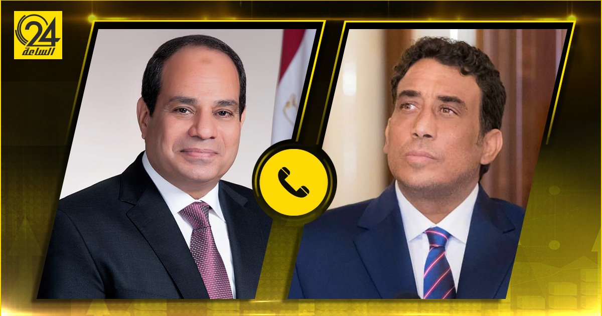 السيسي لـ"المنفي": دعمنا الكامل لجهود سحب المقاتلين الأجانب والمرتزقة من ليبيا