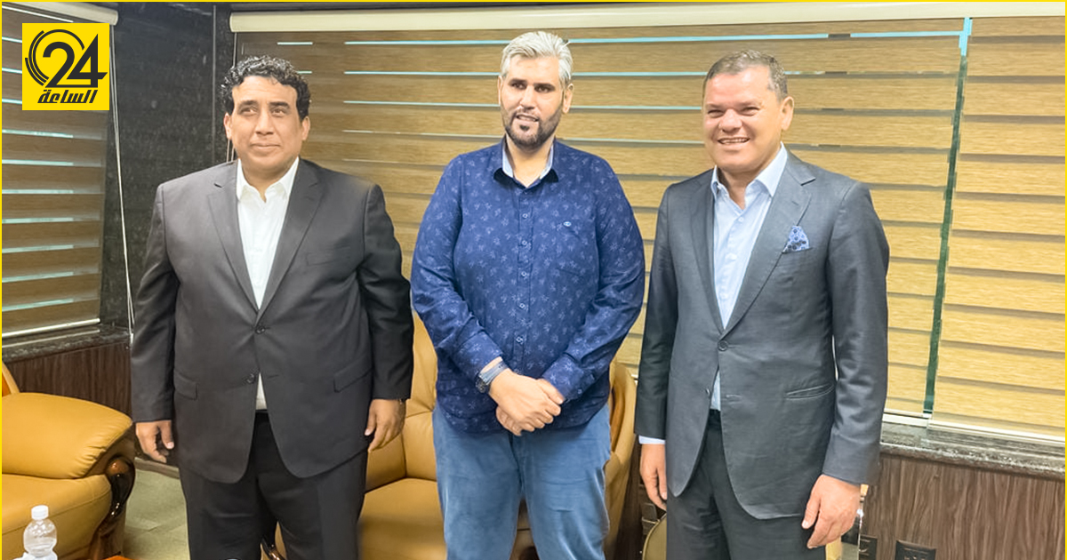 النائب عبد المطلب يبحث مع المنفي والدبيبة الاستعدادات لمؤتمر باريس