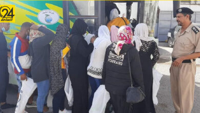 ترحيل 163 مهاجرًا إلى نيجيريا عبر مطار معيتيقة