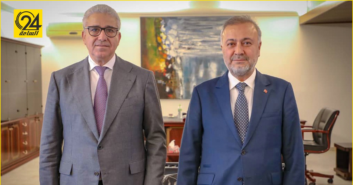 باشاغا يبحث مع سفير تركيا دعمه في الانتخابات الرئاسية