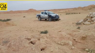 انتشال 5 رفات بشرية دفنت منذ 5 سنوات في أطراف بني وليد
