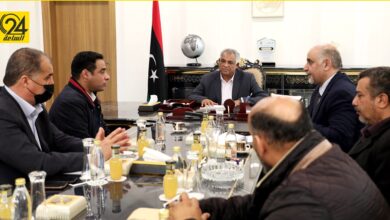 القطراني يقف على تنفيذ المشروعات الخدمية في المدن الليبية