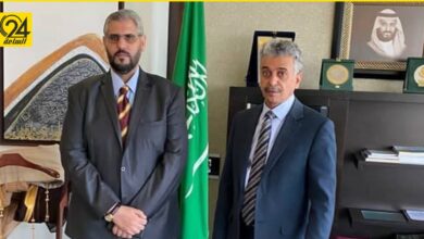«ثابت» ينافش مع نظيره السعودي تعزيز التعاون المشترك في مختلف القضايا