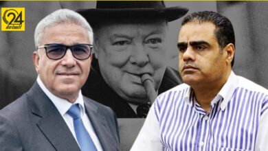باشاغا وتشرشل