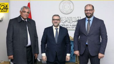 المشري: ناقشتُ مع القطراني مسار عمل الحكومة والإشكاليات التي تواجهها