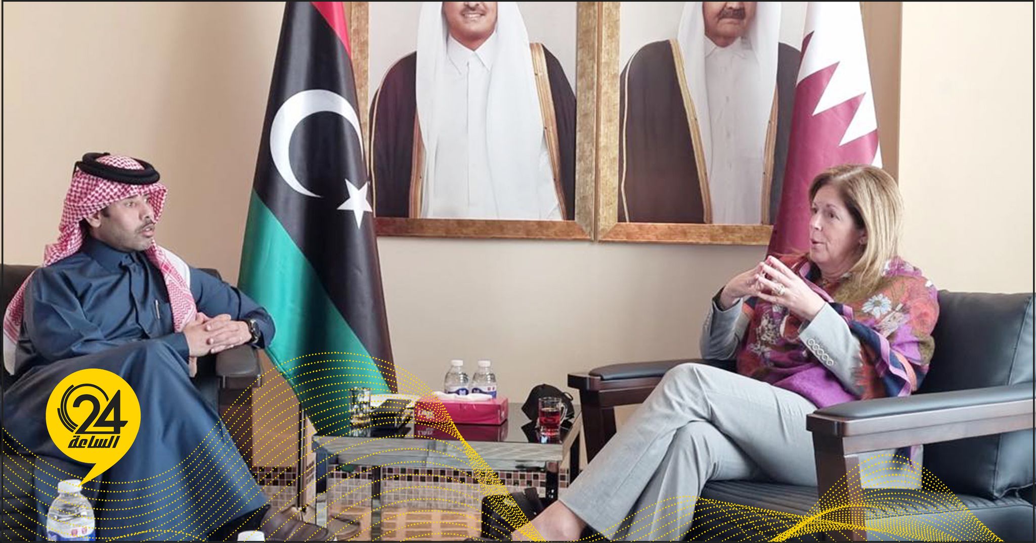 خلال لقائها بالسفير القطري.. ستيفاني: نحتاج إلى دعم قوي لإنجاز الانتخابات الليبية