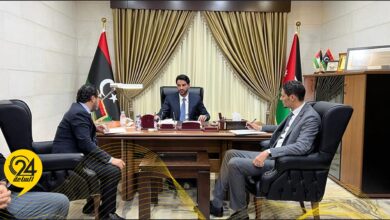 «البدري» يناقش آليات تفعيل العمل الإداري بما يحقق مصلحة الليبيين بالأردن