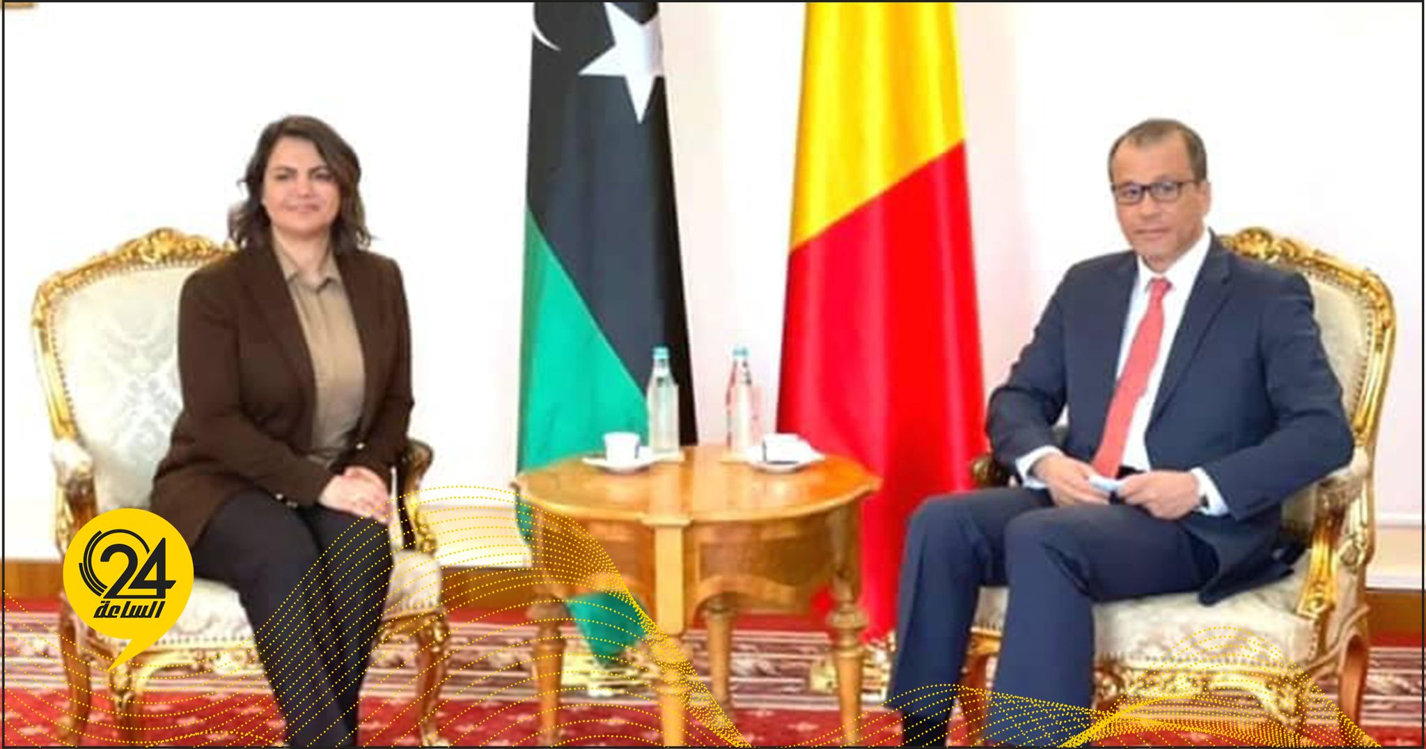 المنقوش تناقش مع وكيل الخارجية الروماني تأمين عودة الجالية الليبية في أوكرانيا