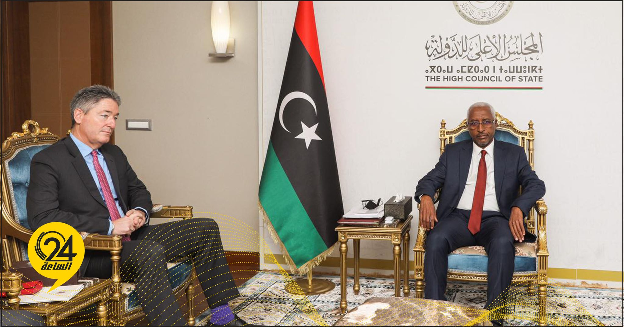 «نائب المشري»: اطلعتُ السفير الألماني على خطواتنا لإنجاز انتخابات شريفة ونزيهة في ليبيا