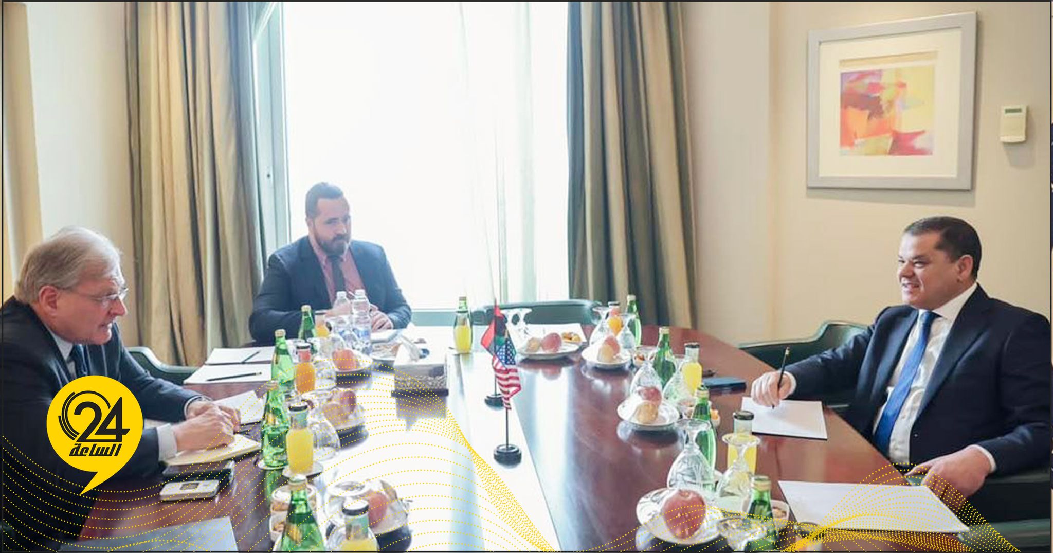 الدبيبة لـ«السفير الأمريكي»: ندعم جهود ستيفاني لانتخاب سلطة تشريعية في ليبيا