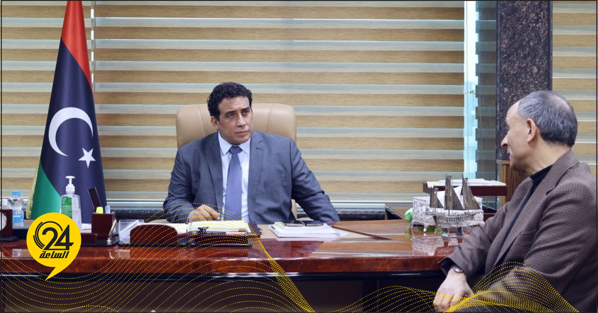 المنفي: بحثتُ مع «أقنان» سبل دعم إنجاز الانتخابات