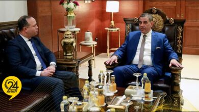 القطراني يناقش مع القنصل المصري تطوير العلاقات بين البلدين