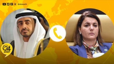 «بن زايد» مهنئًا المنقوش بحلول شهر رمضان: نتمنى التقدم والاستقرار لليبيا