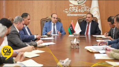 وزير الأشغال العامة في الحكومة الليبية المهندس نصر شرح البال