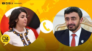 المنقوش لـ«لنظيرها الإماراتي»: نعزيكم في الشيخ خليفة ونهنئكم على تولي الشيخ محمد رئاسة الدولة