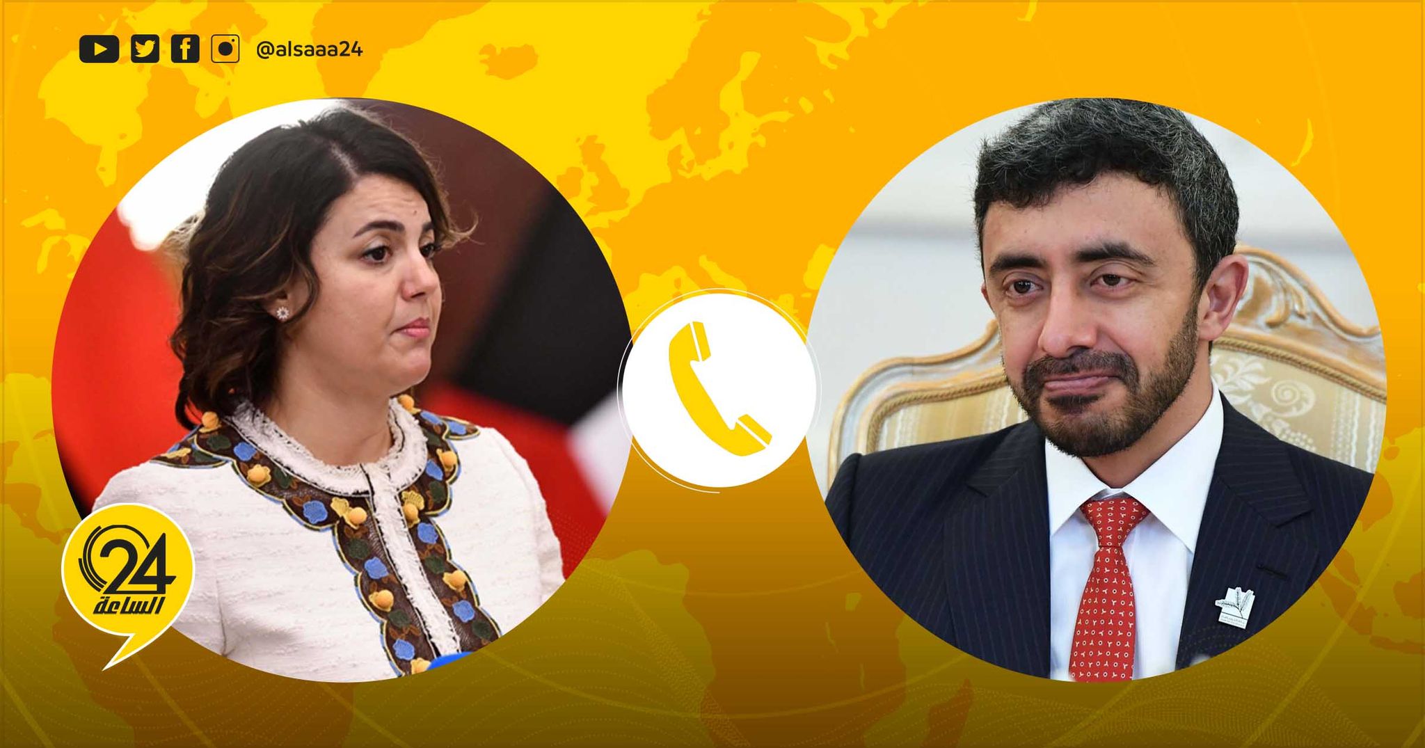 المنقوش لـ«لنظيرها الإماراتي»: نعزيكم في الشيخ خليفة ونهنئكم على تولي الشيخ محمد رئاسة الدولة