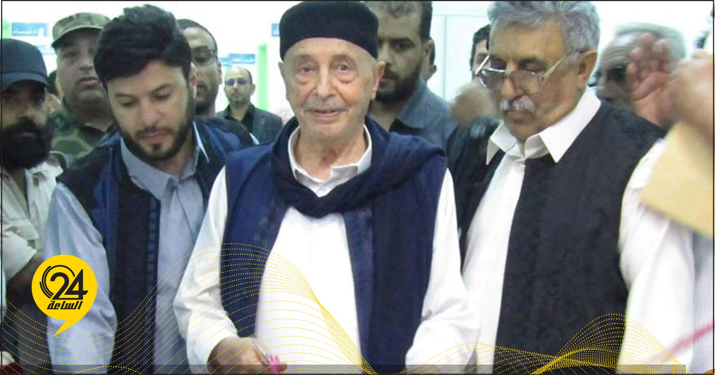 عقيله صالح يتفقد المرافق الحيوية بمنطقة المخيلي