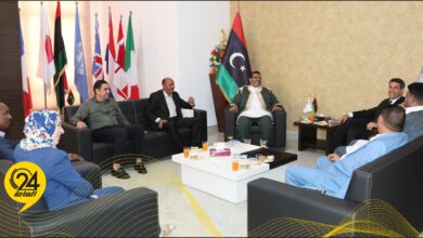 السايح يلتقي نجوم مسلسل شط الحرية