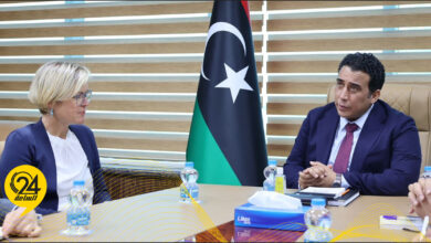 المنفي يناقش مع السفيرة البريطانية مستجدات الأوضاع في ليبيا