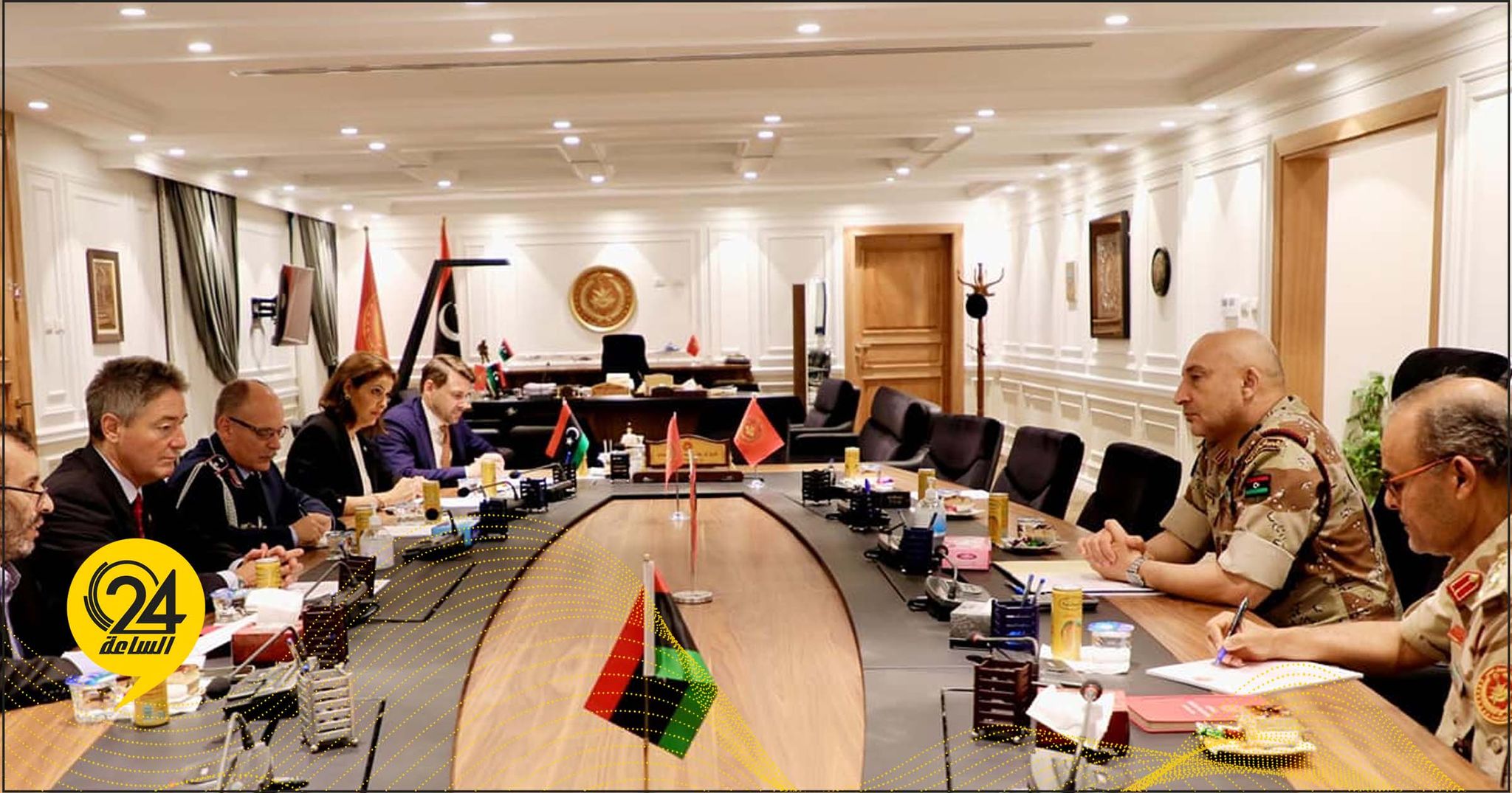 «الحداد»: بحثتُ مع السفير الألماني آليات التعاون المشترك في الجانب العسكري