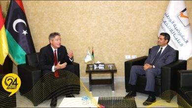 السايح يبحث مع السفير الألماني المستجدات السياسية في ليبيا