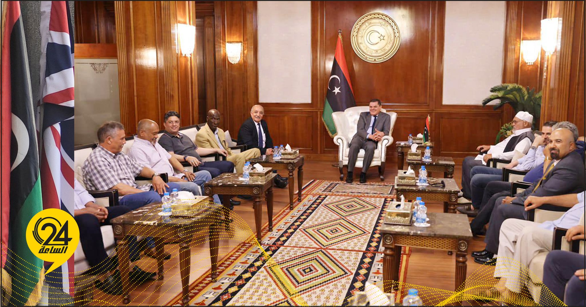 الدبيبة: نهتم بالأندية الرياضية ولكن وفق الإمكانيات المتاحة