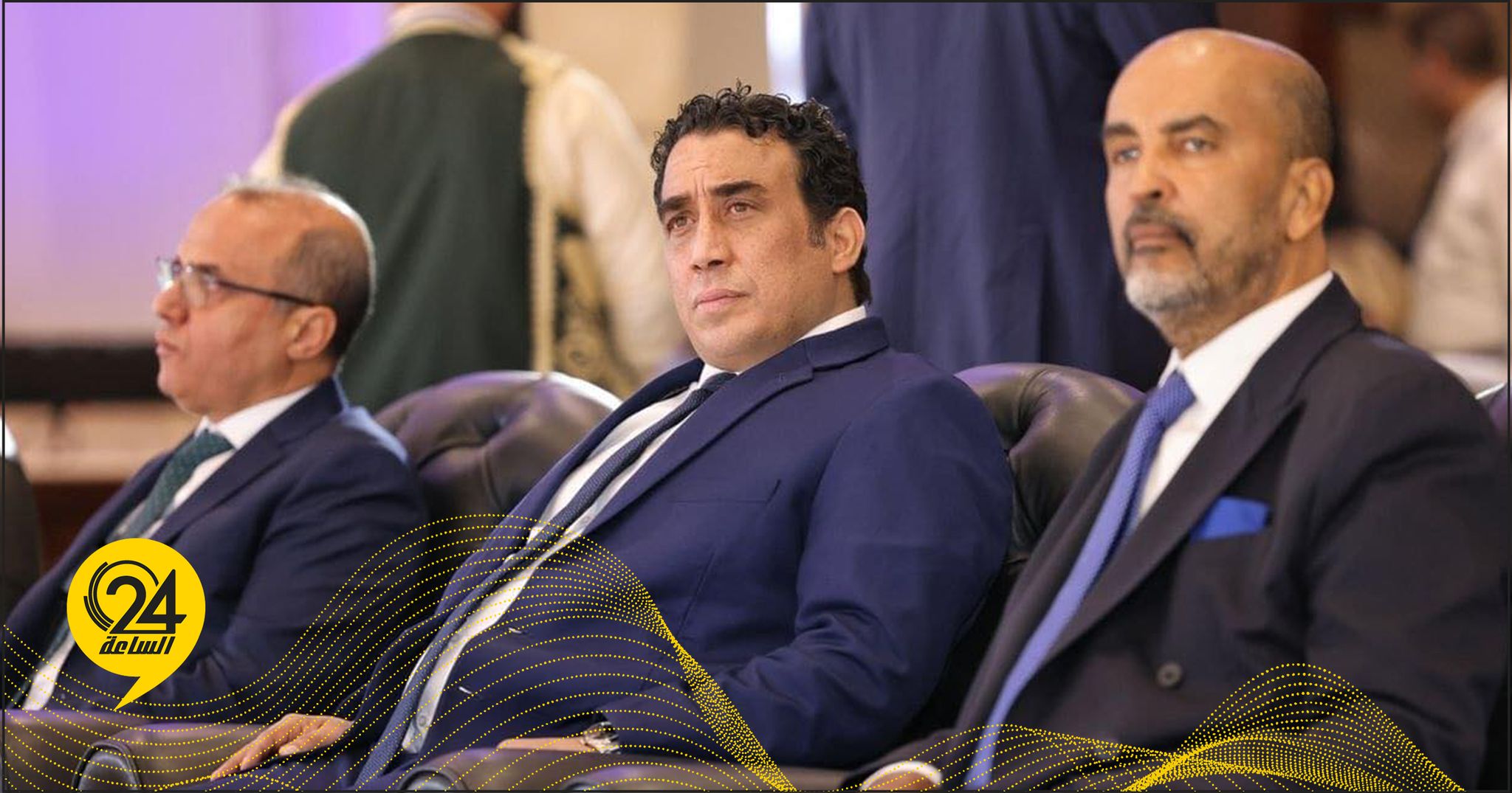المنفي وأعضاء المجلس الرئاسي