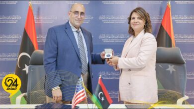 المنقوش: وقعنا اتفاقية تدعم فض النزاعات وبناء الاستقرار في ليبيا